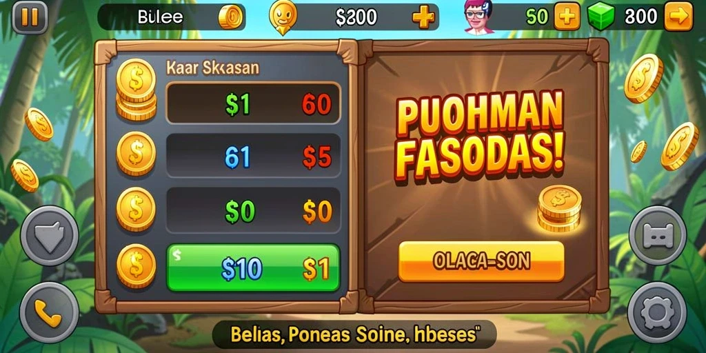 Screenshot menunjukkan fitur transaksi yang cepat dan aman.