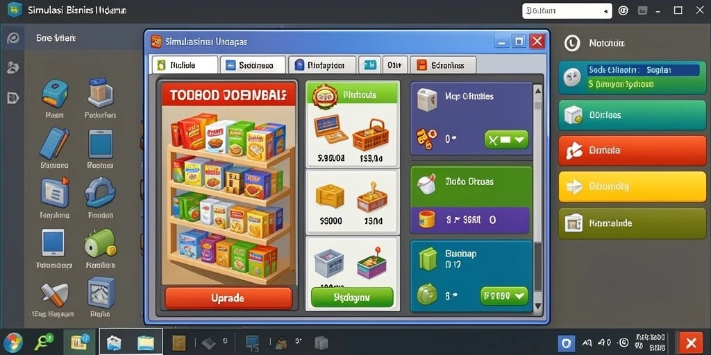 Screenshot 3: Salah satu level menantang dalam RAJABOTAK.