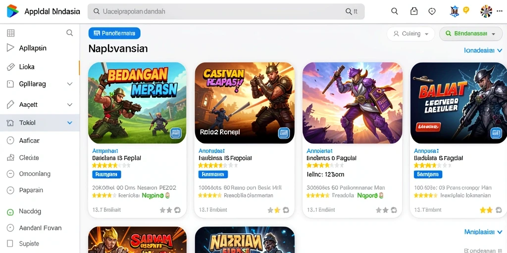 Mode permainan kompetitif yang seru dan menantang.