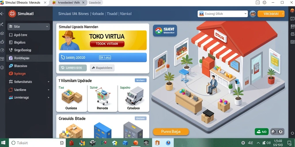 Screenshot dari fitur hadiah menarik yang ditawarkan.