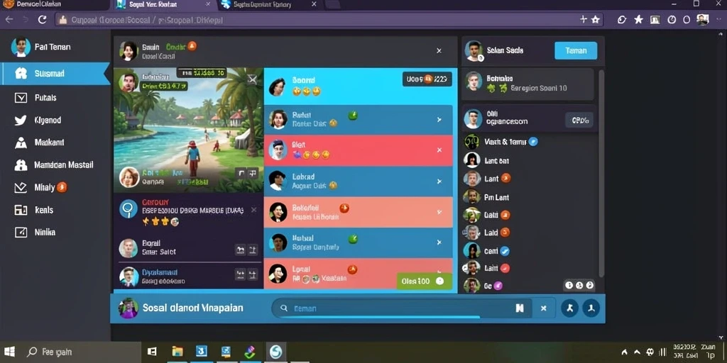 Fitur mode multiplayer untuk keseruan bersama teman.