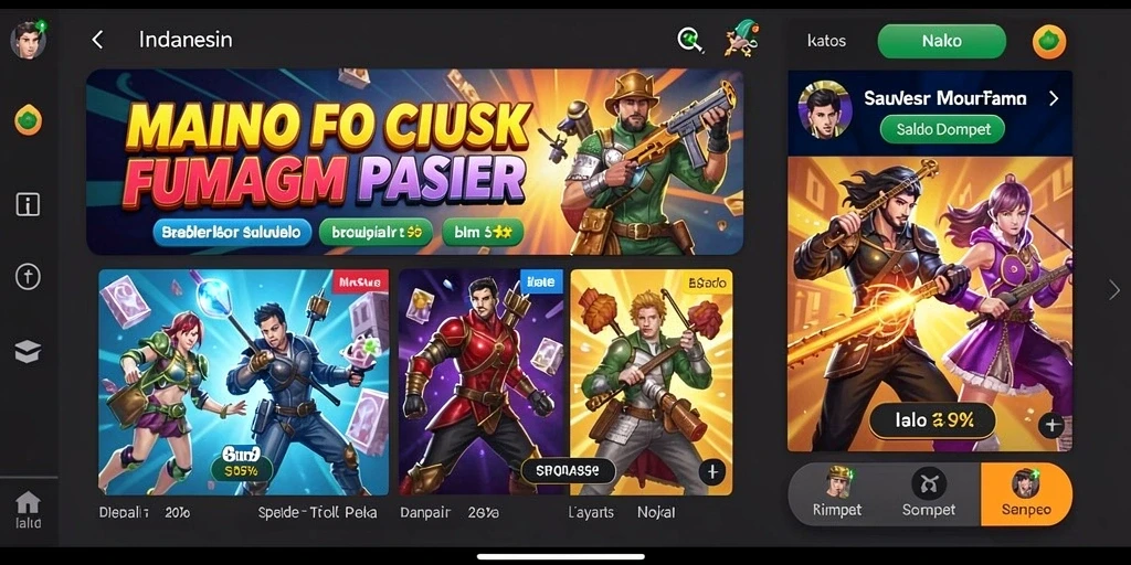 Karakter utama dalam aksi penuh ketegangan.
